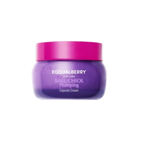 EQQUALBERRY - BAKUCHIOL PLUMPING CAPSULE CREAM 50ML
