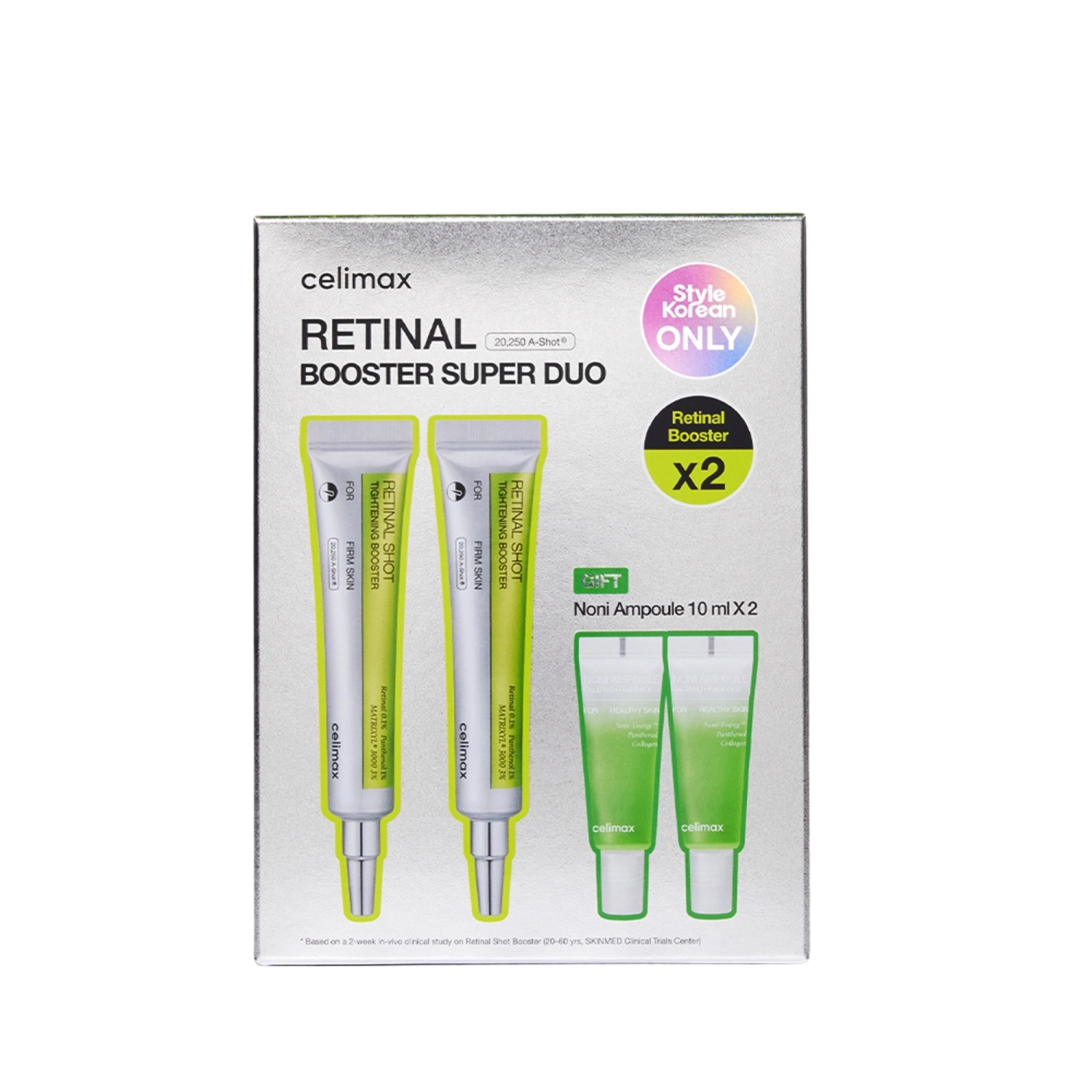 CELIMAX - THE -A Retinal Booster Double Set